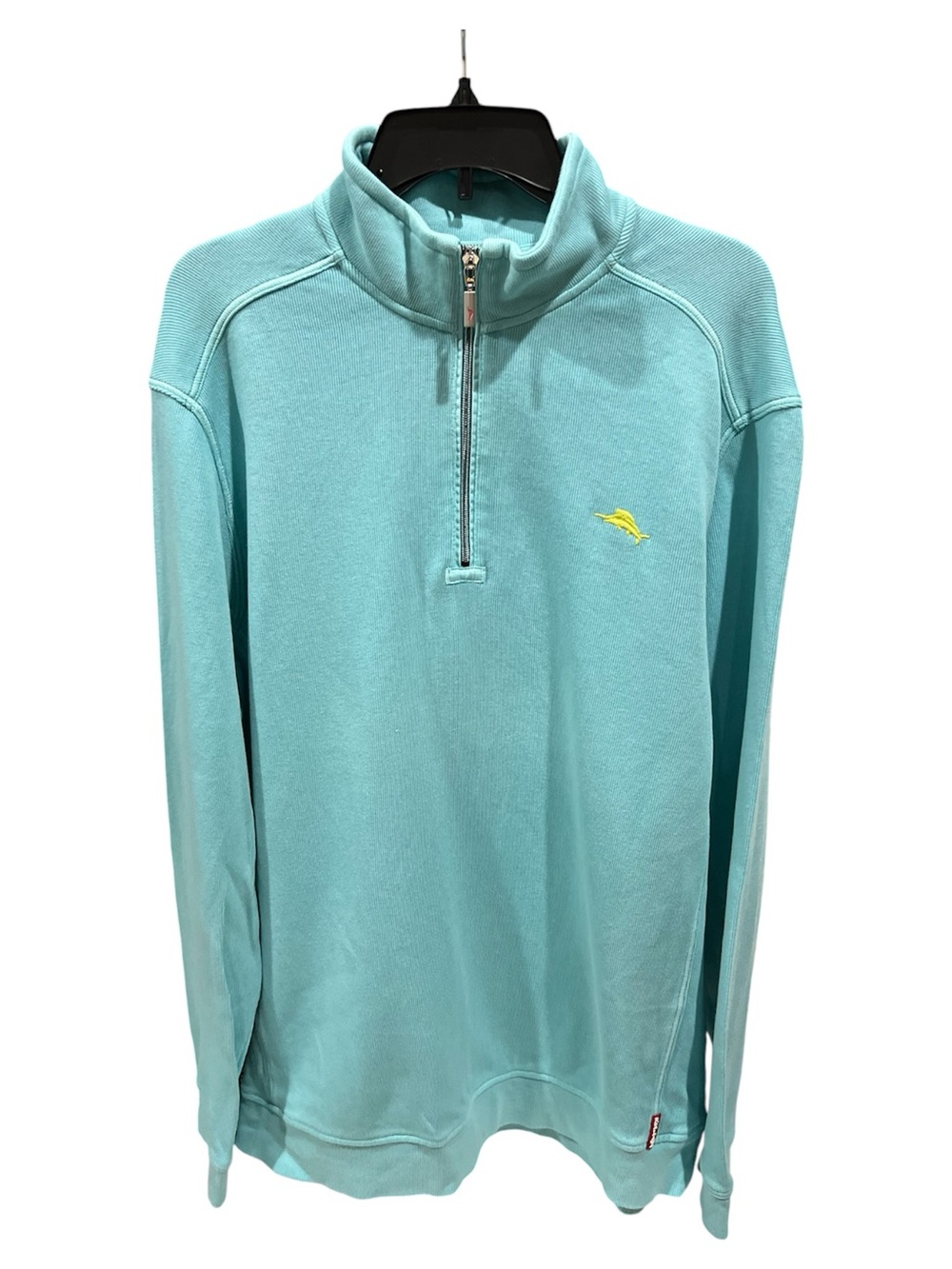 Tommy Bahama Relax Cotton Quarter Zip Pullover Size XL